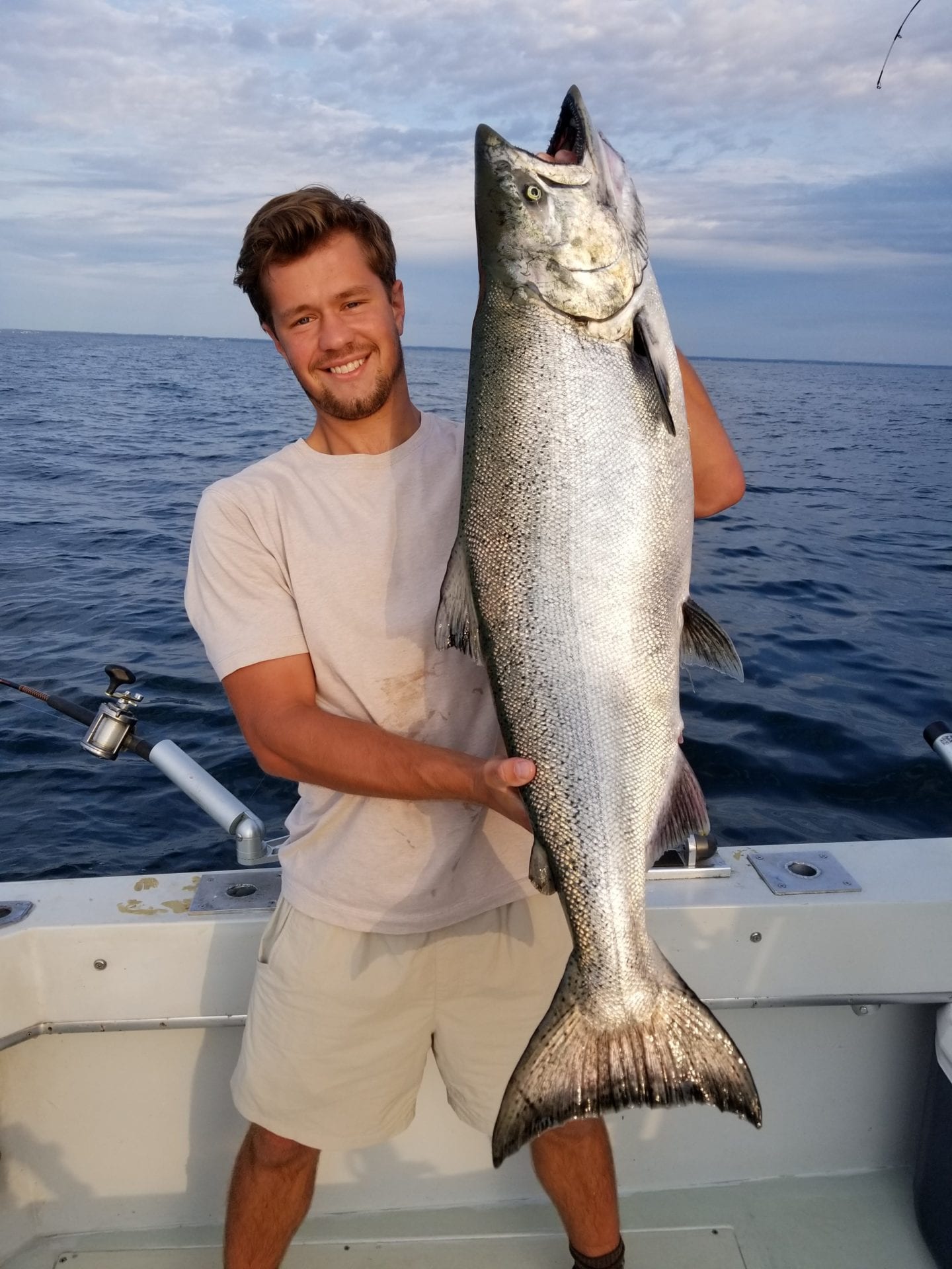 27lb Chinook Salmon | Kenosha, WI | Fishing Charter | Stellar Charters LLC
