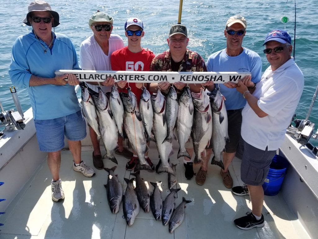 Stellar Charters | Kenosha,WI | Charter Fishing | Lake Michigan